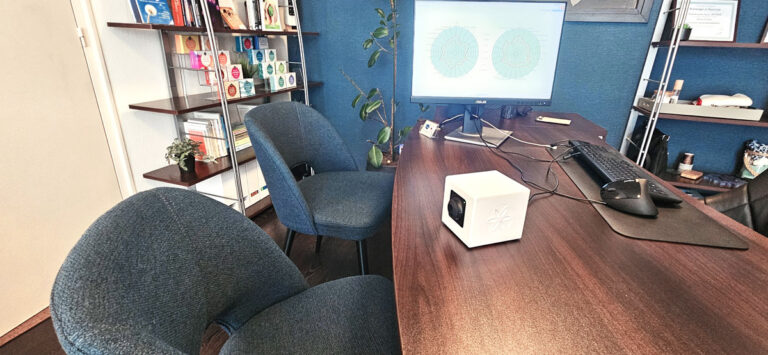Le bureau pour VOIR ensemble à l'écran ce que montre Bio-Well